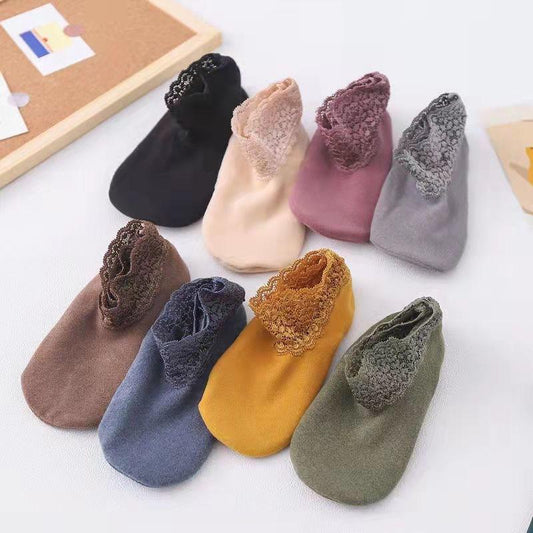 Cozy Lace Winter Socks