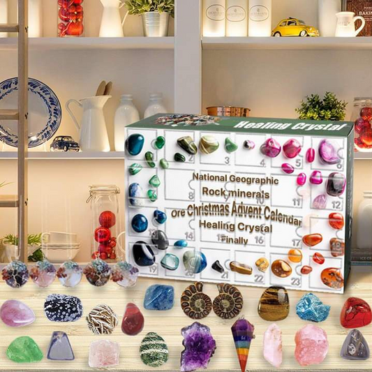 Christmas Countdown Rock & Fossil Kit