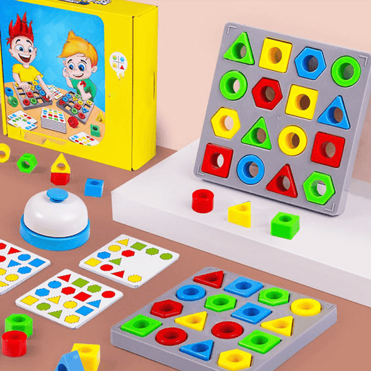 Colorful Shape Sorter Logic Game