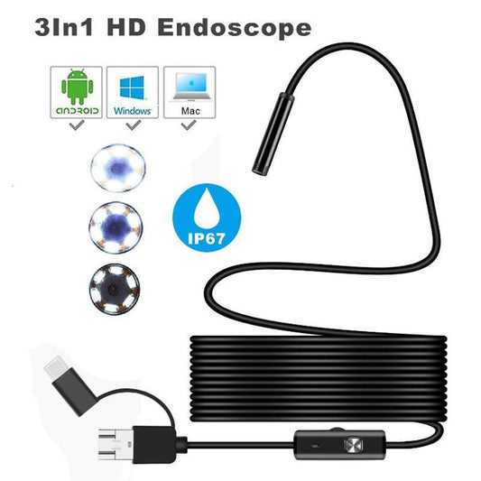 3-in-1 Multifunctional Inspection Camera