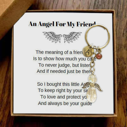 Angel Companion Friendship Keychain