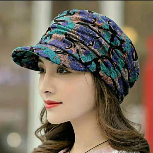 Warm Elastic Multi-Color Cap