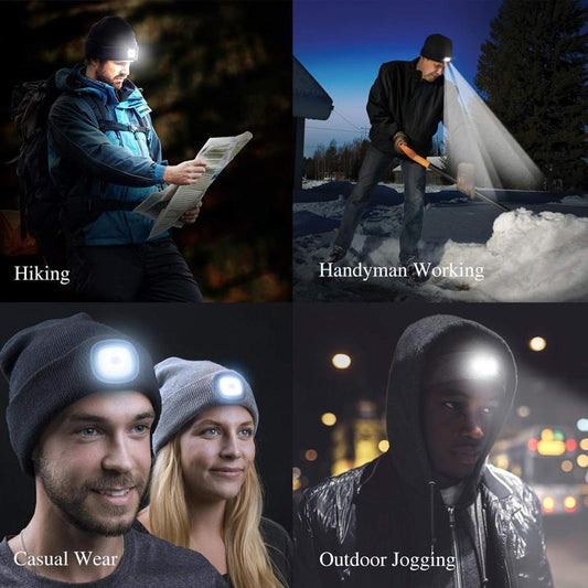 Bright Night LED Beanie
