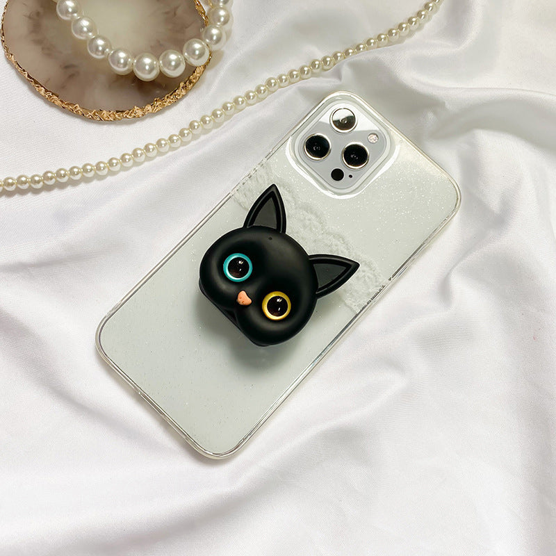 Cute Cat Mirror Phone Stand
