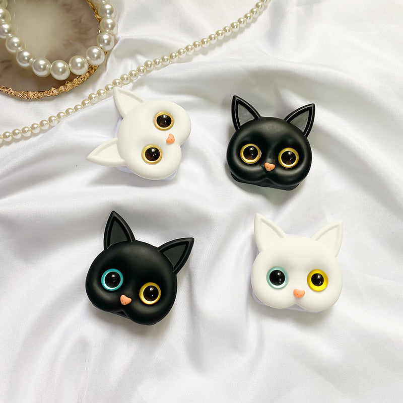 Cute Cat Mirror Phone Stand