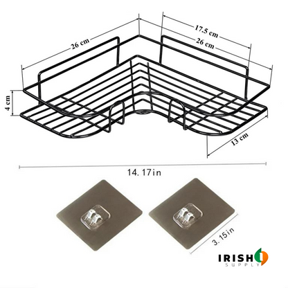 Easy Mount No-Drill Shower Shelf