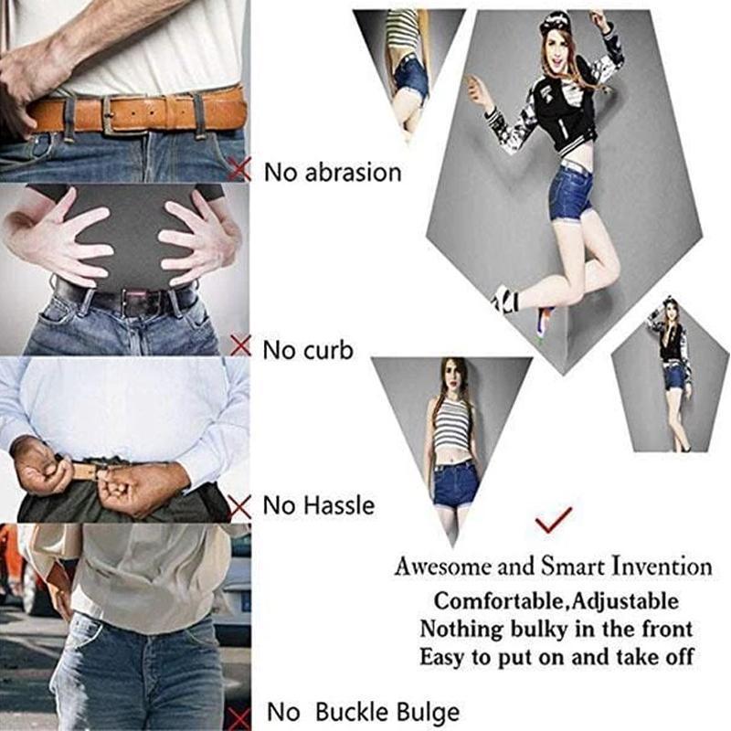 Easy Comfort Buckleless Belt