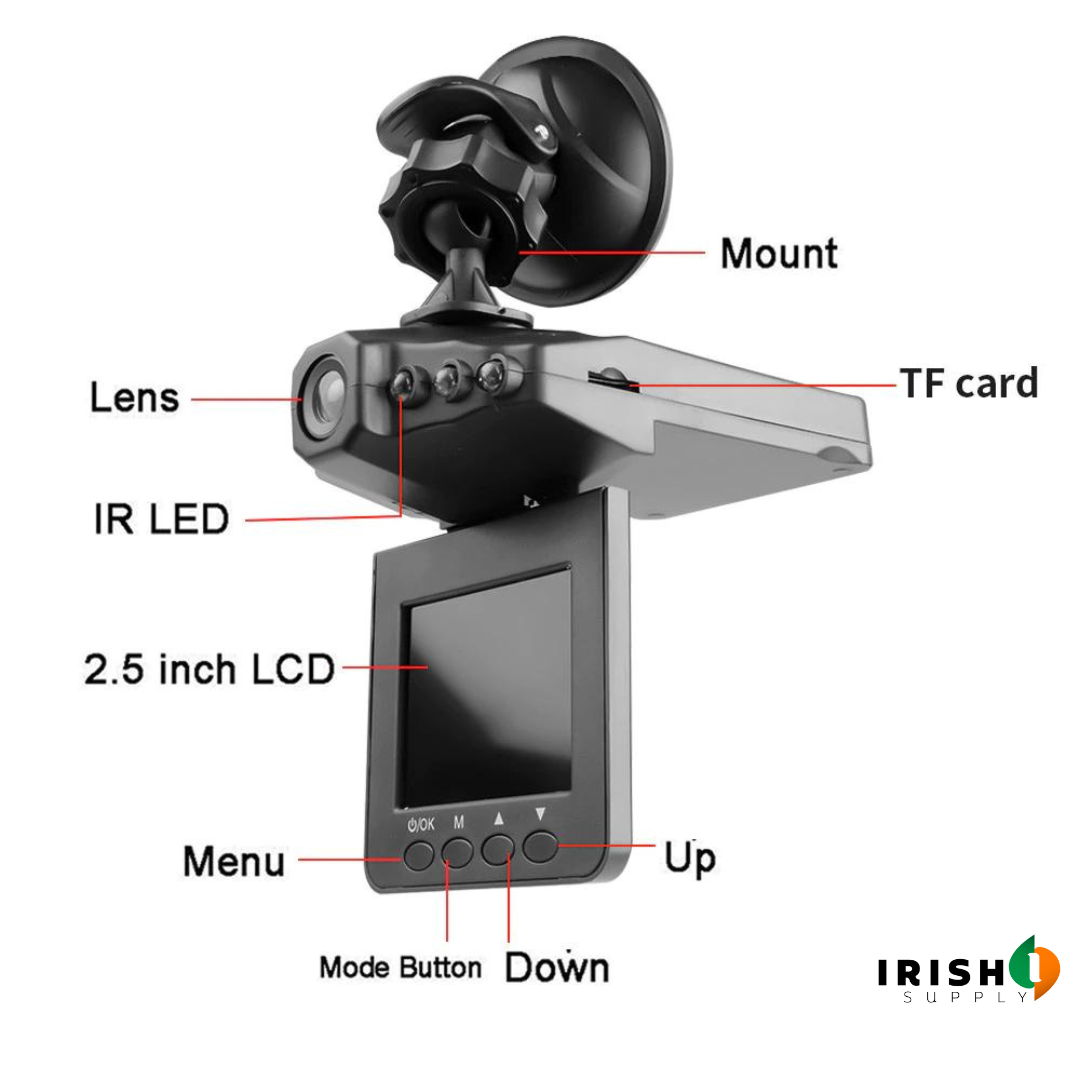 Full HD Night Vision Dash Cam