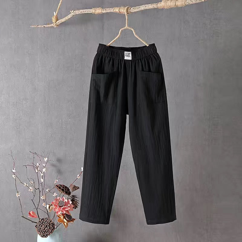 Flexible Waist Comfort Pants