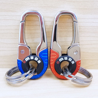 Durable Dual-Ring Car Keychain