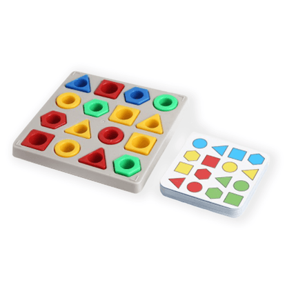 Colorful Shape Sorter Logic Game