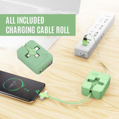Easy Fold 3-in-1 Charge Sync Cable