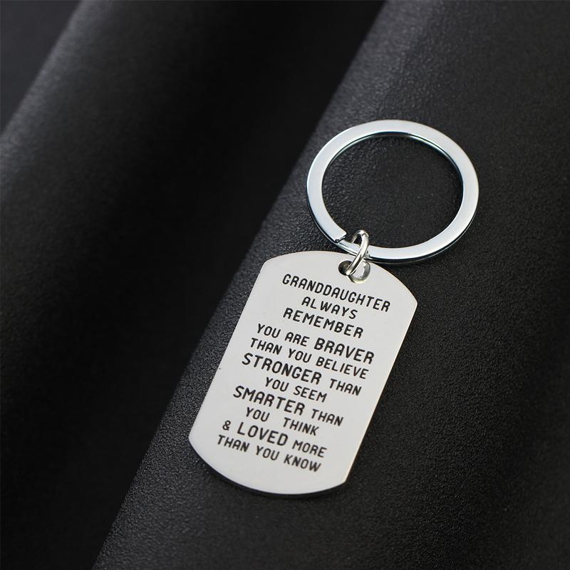 Inspirational Family Love Keychain