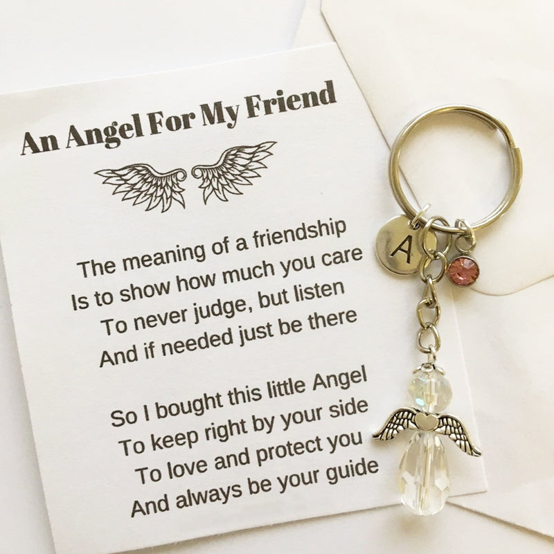 Angel Companion Friendship Keychain