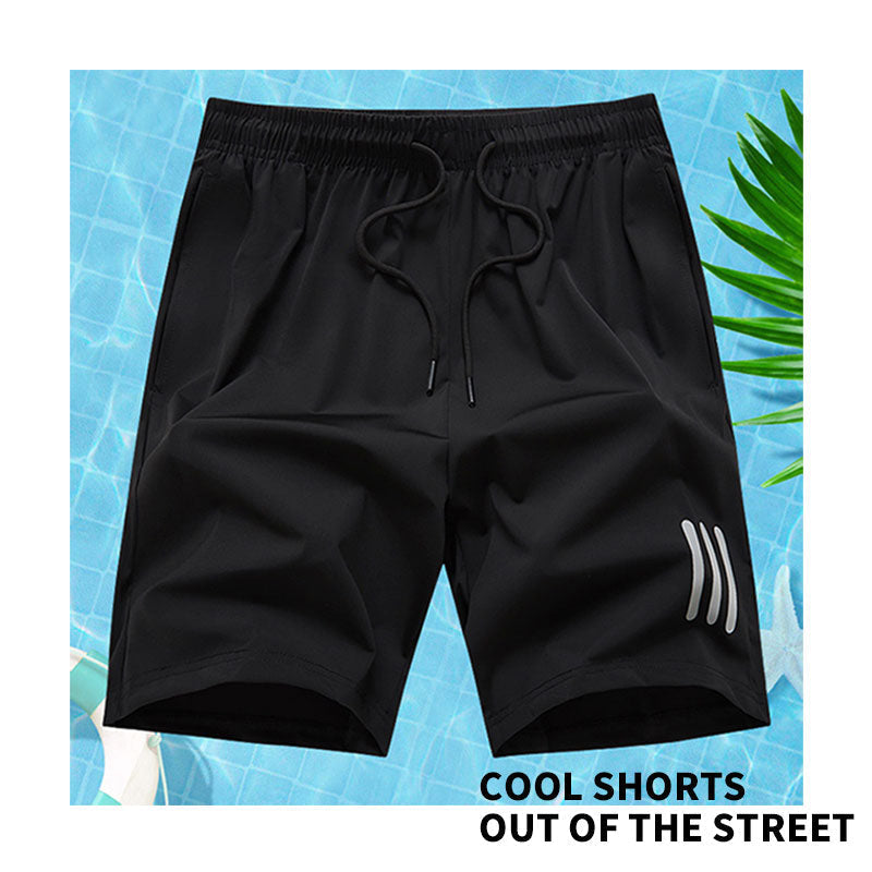 Easy Fit Sporty Lace-Up Shorts