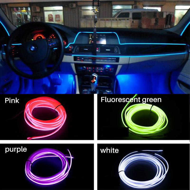 Easy-Install USB Car Mood Lights