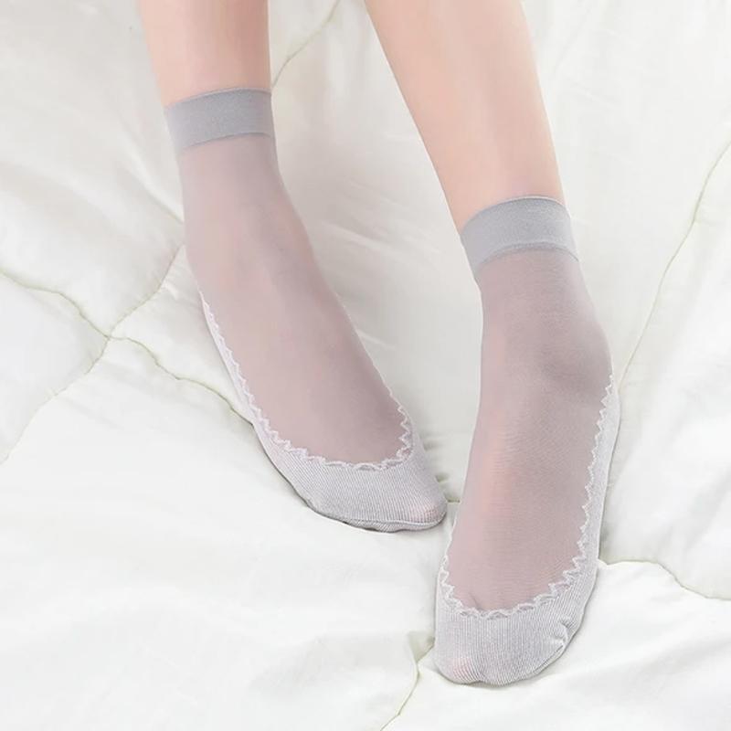 Silky Comfort Non-Slip Socks