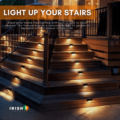 Solar Glow Easy-Install Garden Lights