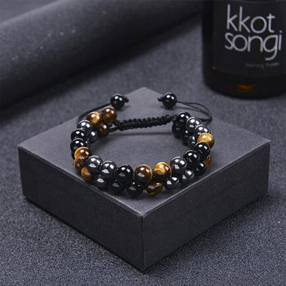 Triple Stone Protection Bracelet
