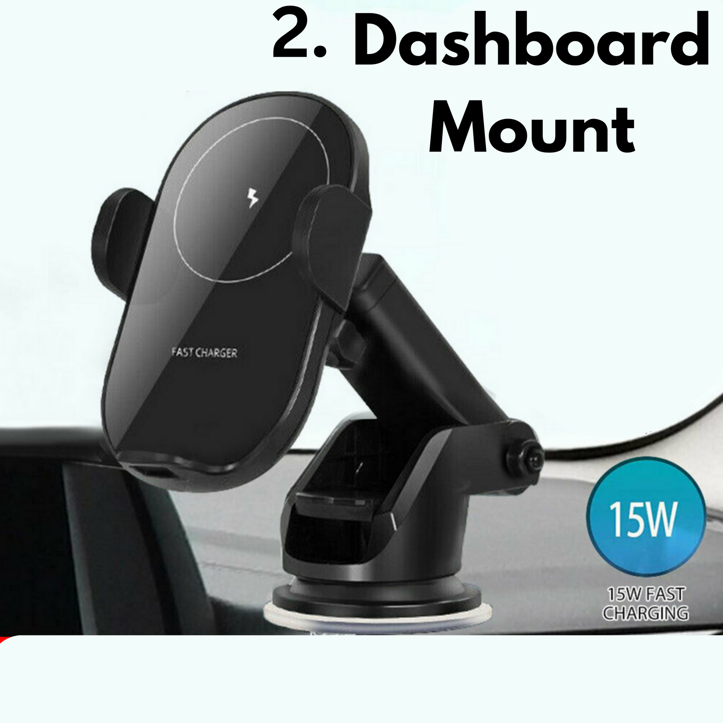 Fast Charge Car Mount & Holder