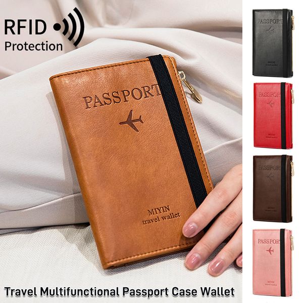Secure Travel Passport Organizer Wallet