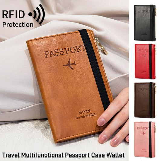 Secure Travel Passport Organizer Wallet