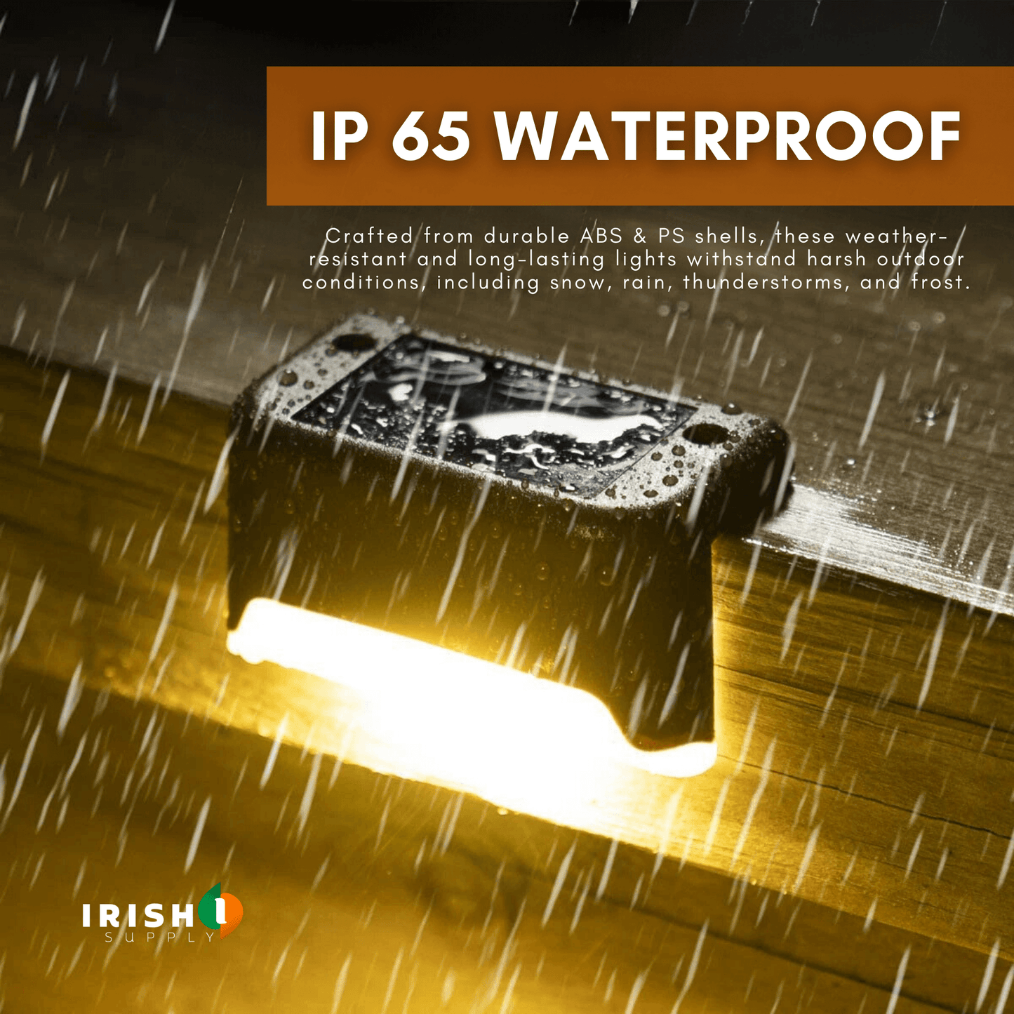 Solar Glow Easy-Install Garden Lights