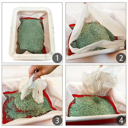 Easy Clean Cat Litter Liners