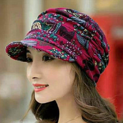 Warm Elastic Multi-Color Cap