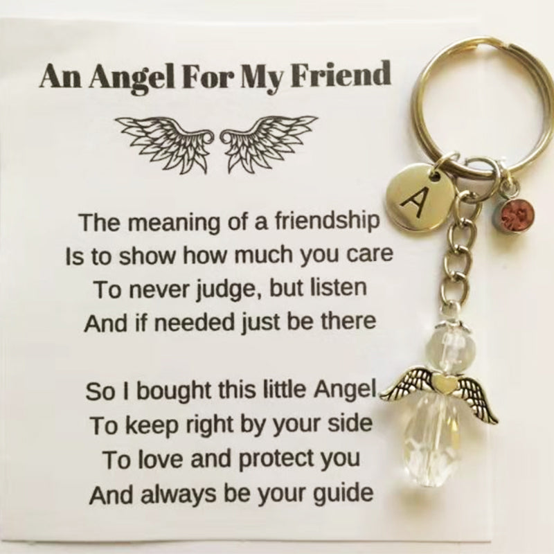 Angel Companion Friendship Keychain