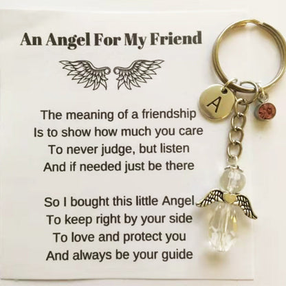 Angel Companion Friendship Keychain
