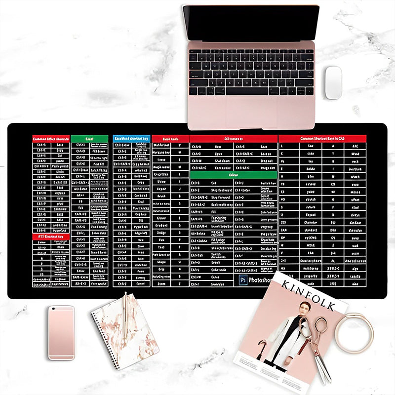 Easy-Read Large Keyboard Mat