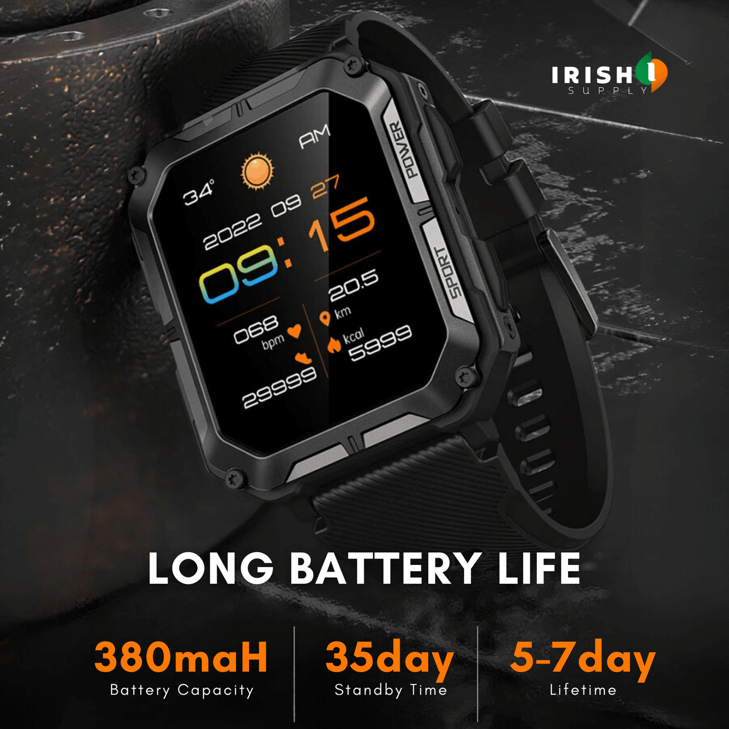 Rugged Smartwatch for Tough Conditions