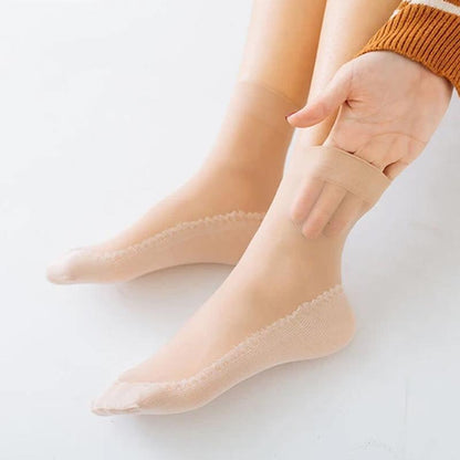Silky Comfort Non-Slip Socks