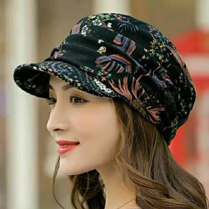 Warm Elastic Multi-Color Cap