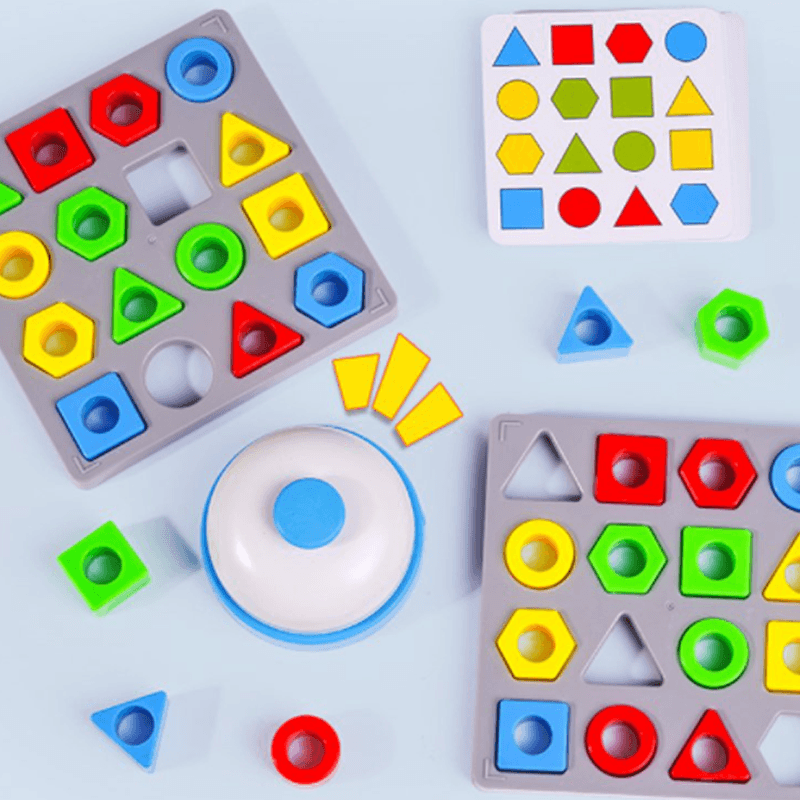 Colorful Shape Sorter Logic Game