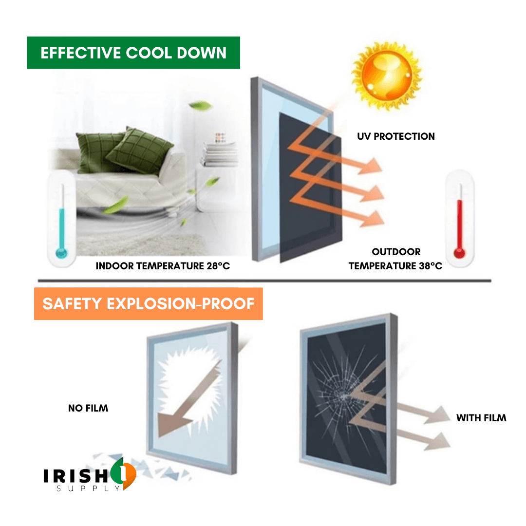 Privacy Mirror Window Film