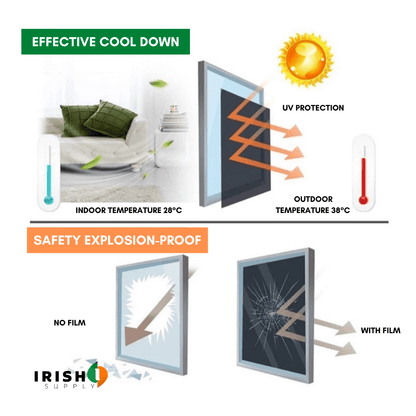 Privacy Mirror Window Film