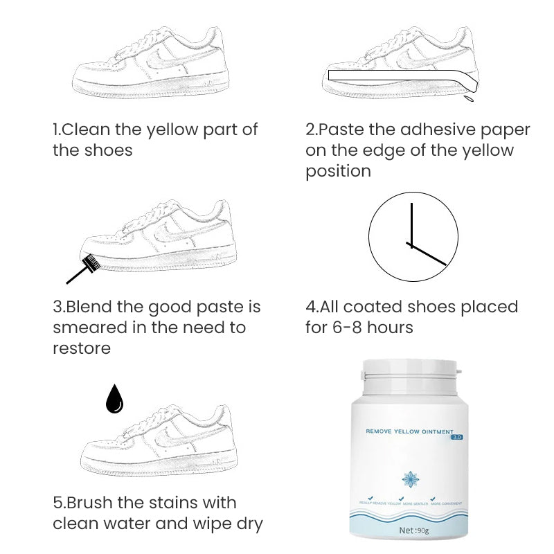 Easy White Shoe Reviver Gel