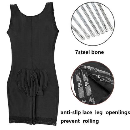 Slim & Shape Bodysuit with Anti-Roll Design