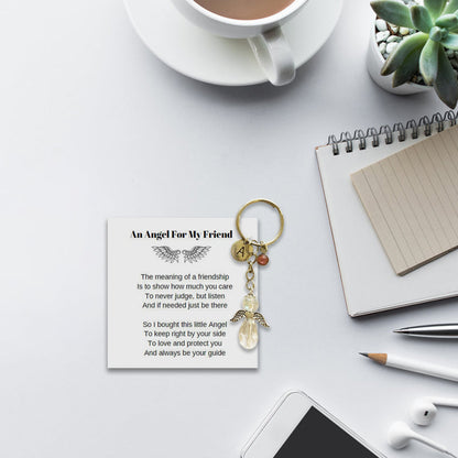 Angel Companion Friendship Keychain