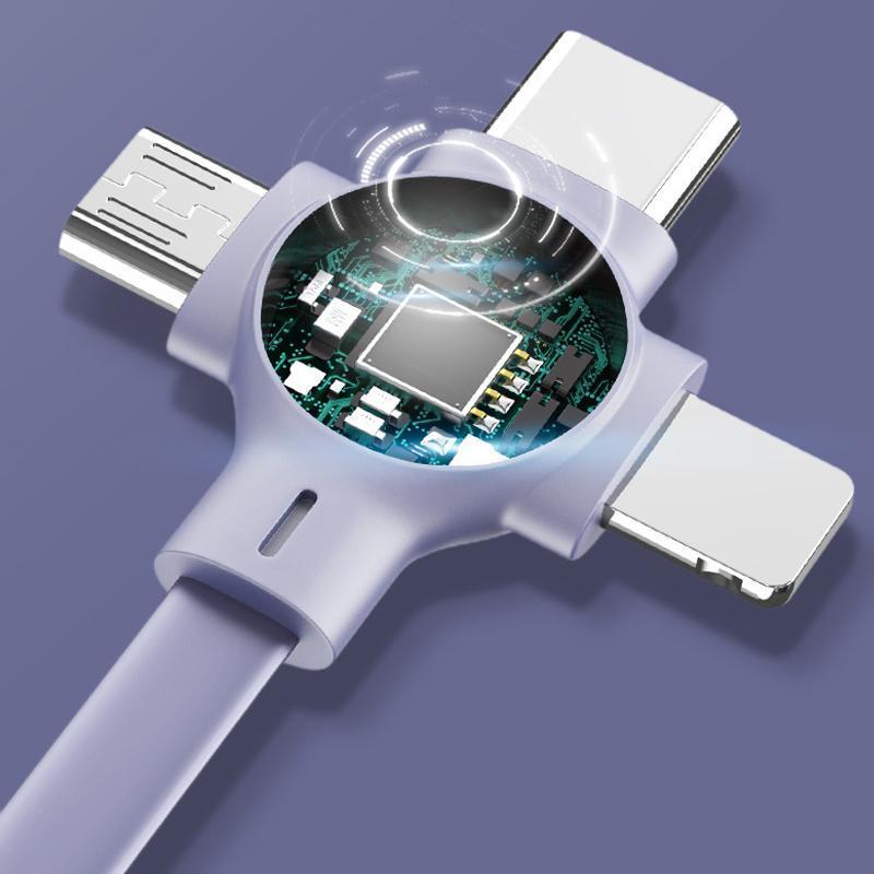 Easy Fold 3-in-1 Charge Sync Cable