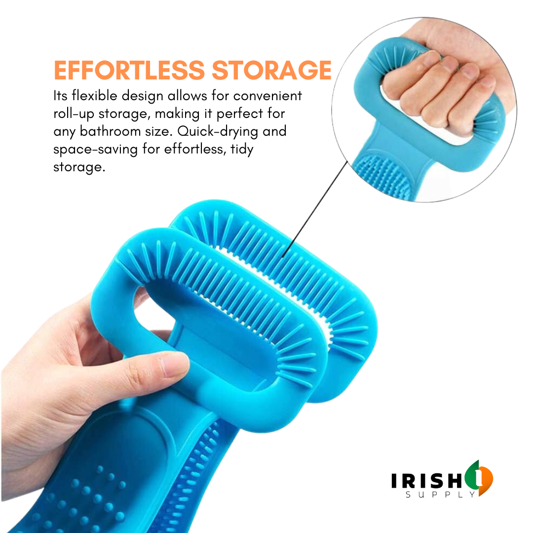 Easy Reach Silicone Bath Brush