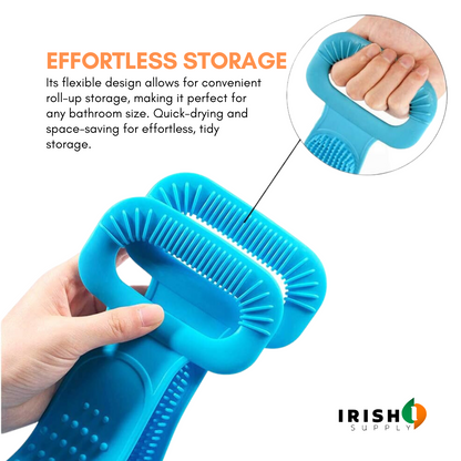 Easy Reach Silicone Bath Brush