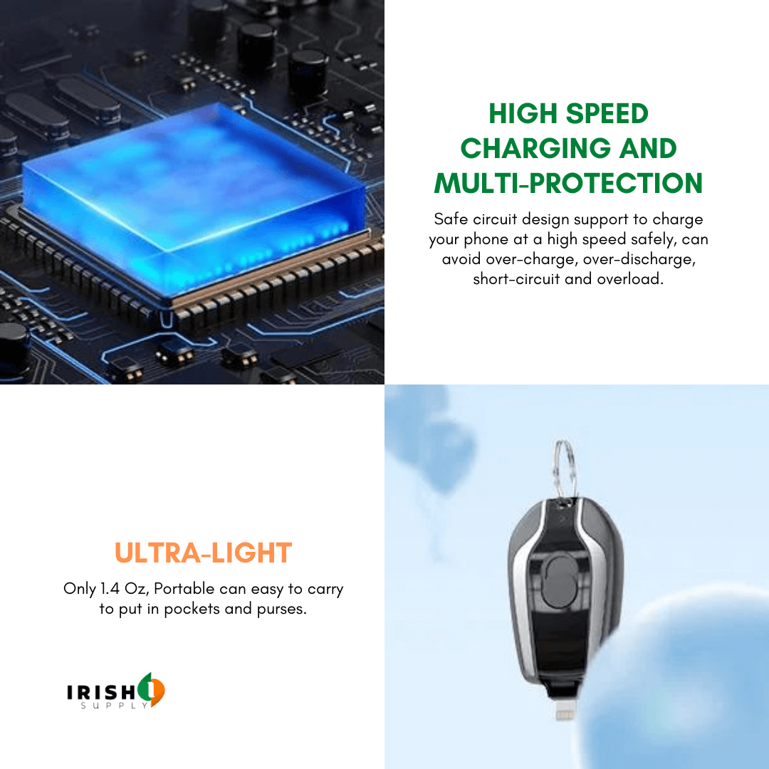 Pocket Power Keychain Charger