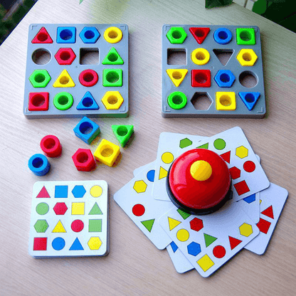 Colorful Shape Sorter Logic Game