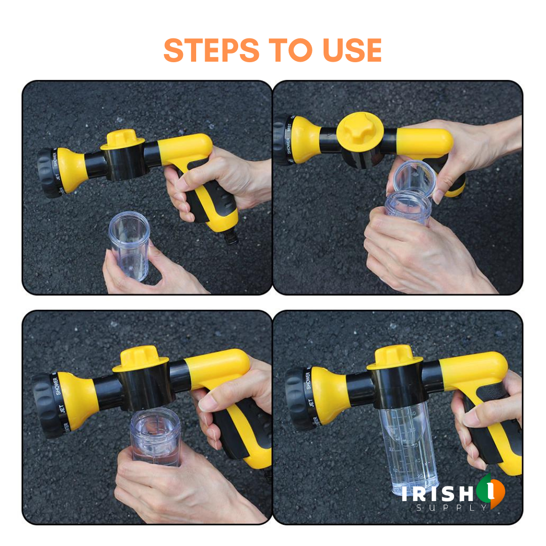 Easy Multi-Spray Cleaning Nozzle