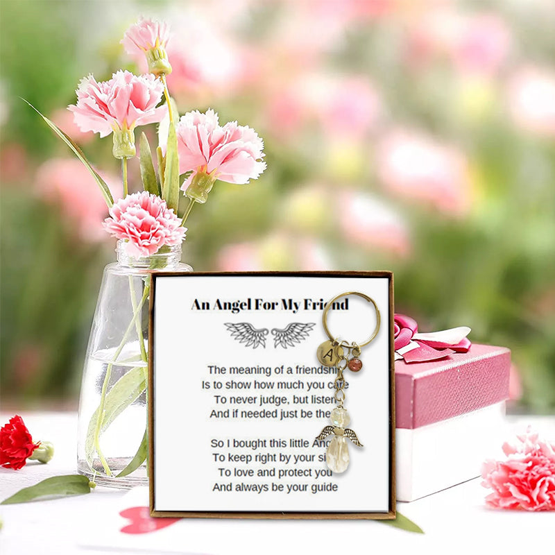 Angel Companion Friendship Keychain