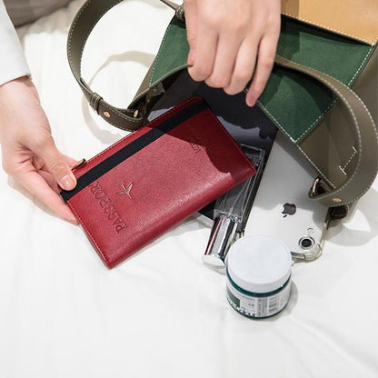 Secure Travel Passport Organizer Wallet
