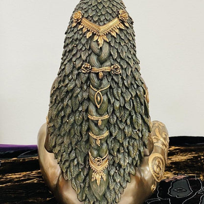 Earth Goddess Resin Sculpture